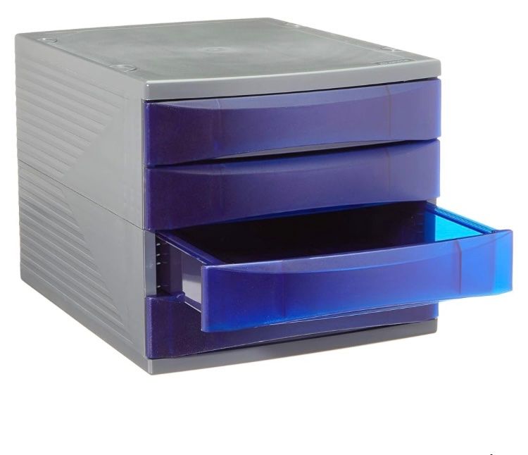 Neuer Rotho Schubladenelement QUADRA A4, 4 Schubladen, Büro (Neu und ...