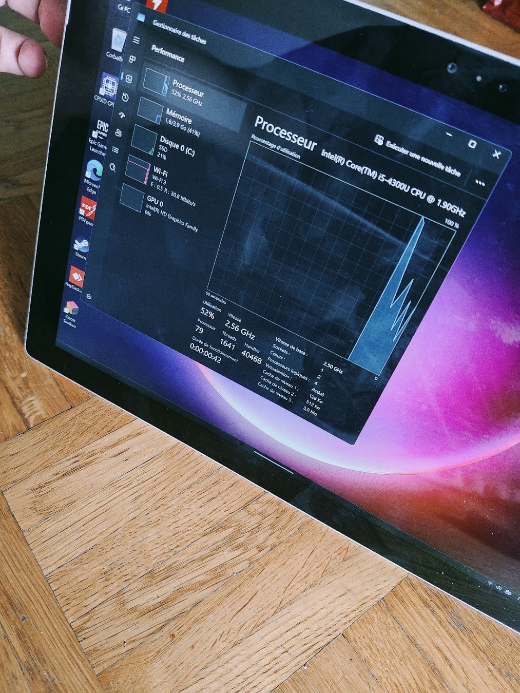 Microsoft Notebooks: Microsoft Surface Pro 3 Intel Core i5-4300U 1.90GHz 4GB RAM  – Gebraucht aus La Chaux-de-Fonds von Honit.ch 2