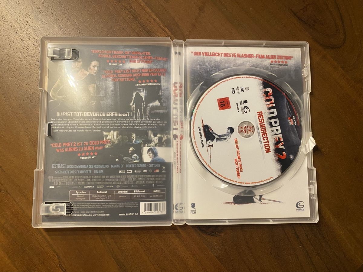 Tutti i DVDs: Cold Prey 2 Resurrection - Kälter als der Tod - DVD – Usato da Thunstetten venduto da Virus_33 1