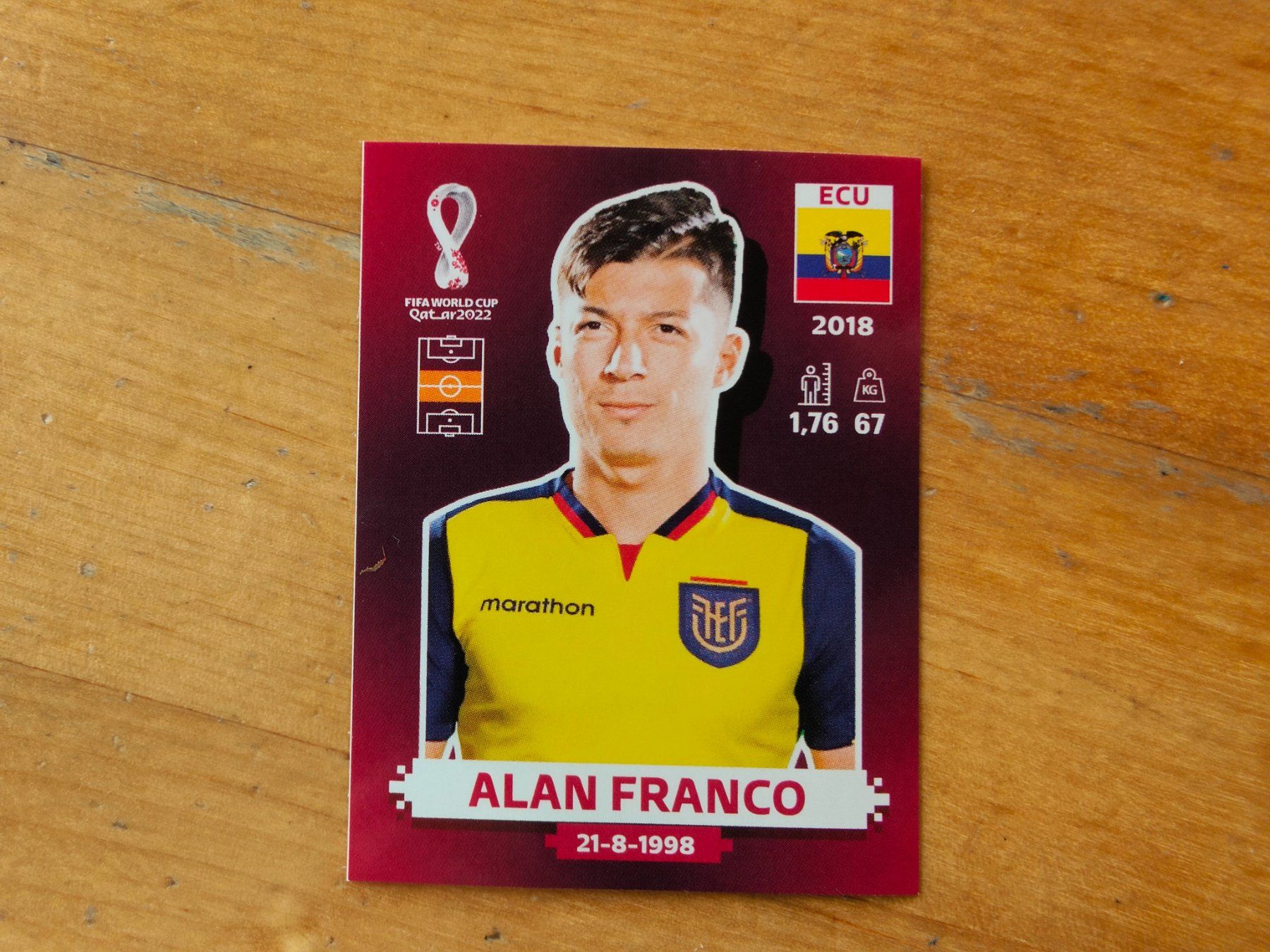 Panini Carte collezionabili: Panini WM 2022-ECU 12 – Nuovo (secondo la descrizione) da Hittnau venduto da stamps_and_coins