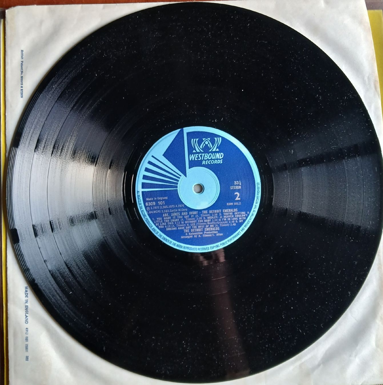 Dischi in vinile: LP - the Detroit Emeralds  – Usato da Lausanne venduto da Soulbrother 5
