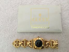 Gucci Uhr Damen Gold Armband Uhr Schwarz Zifferblatt mit ...