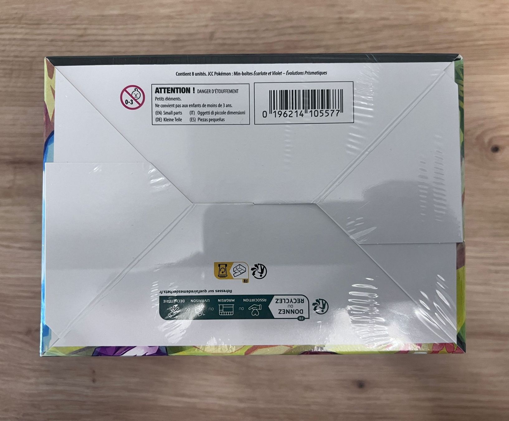 Pokémon Carte collezionabili: Prismatic Evolutions: Mini Tin Display FRZ – Nuovo e nell'imballaggio originale da Biel/Bienne venduto da S.Lee 3