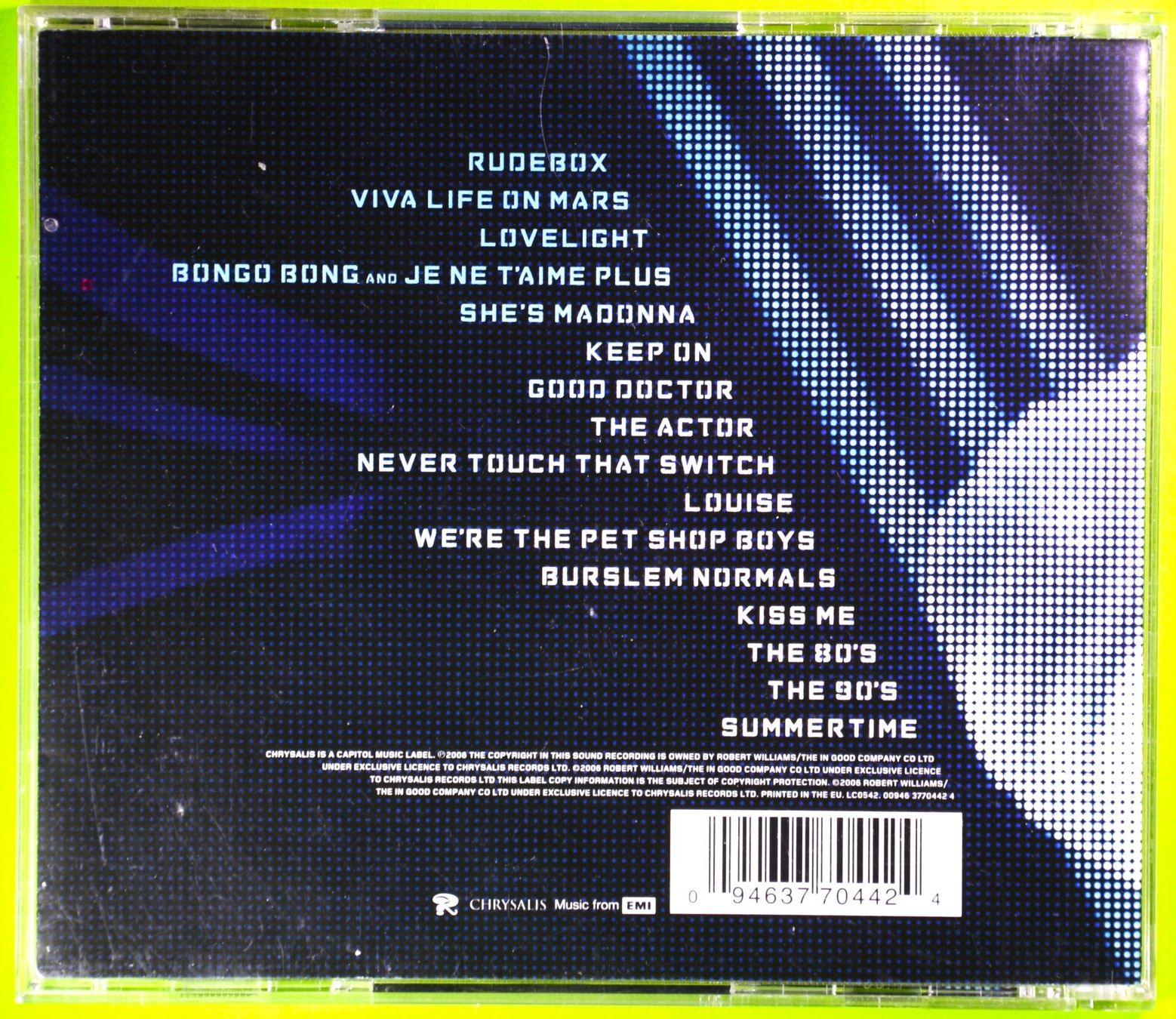 CD: ROBBIE WILLIAMS   /   RUDEBOX  /  NEUWERTIGE CD ! – Nuovo (secondo la descrizione) da Luzern venduto da piro12 1