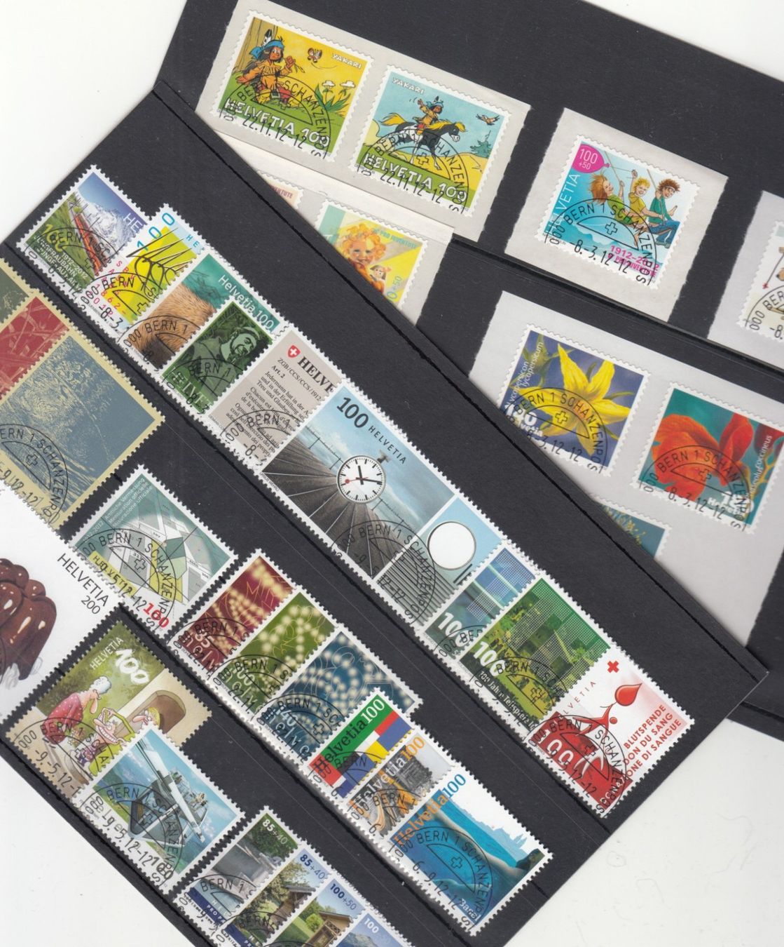 Tutti i francobolli: CH Ausgaben 2012 mit ET – Usato da Bürglen TG venduto da StampGraf