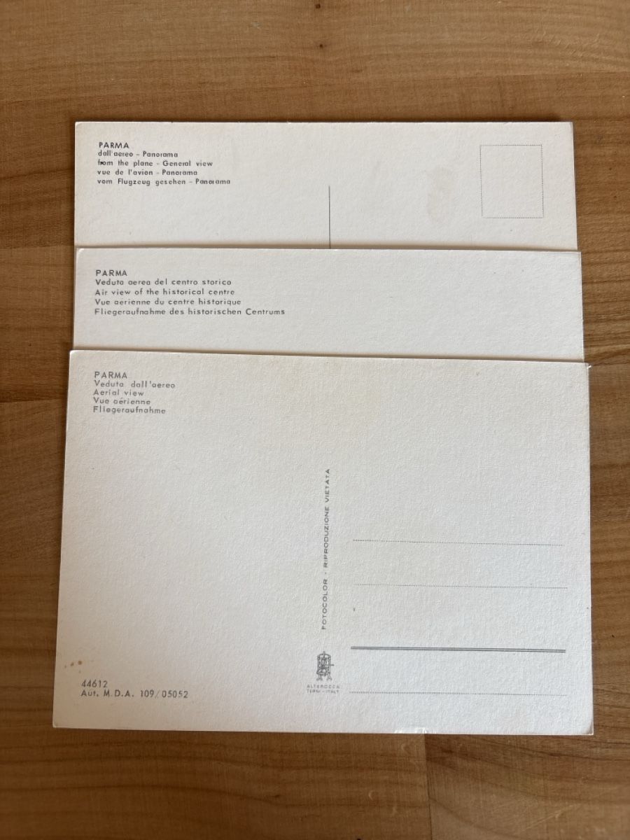 Cartoline postali: 3 AK von Parma – Usato da Rümlang venduto da Kartenpost1 1