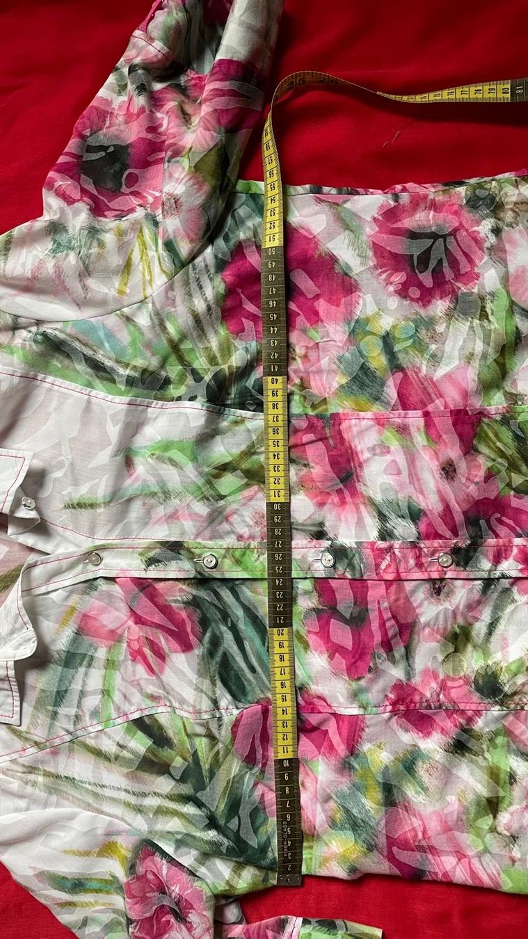 Camicette: Bluse Oberteil Gr. 44 von Sommermann mit Blumenmuster – Usato da Schaffhausen venduto da sunsetever 3