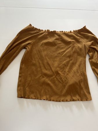 Pieces Shirt, Senfgelb, Grösse L, Top Zustand für Herbst!