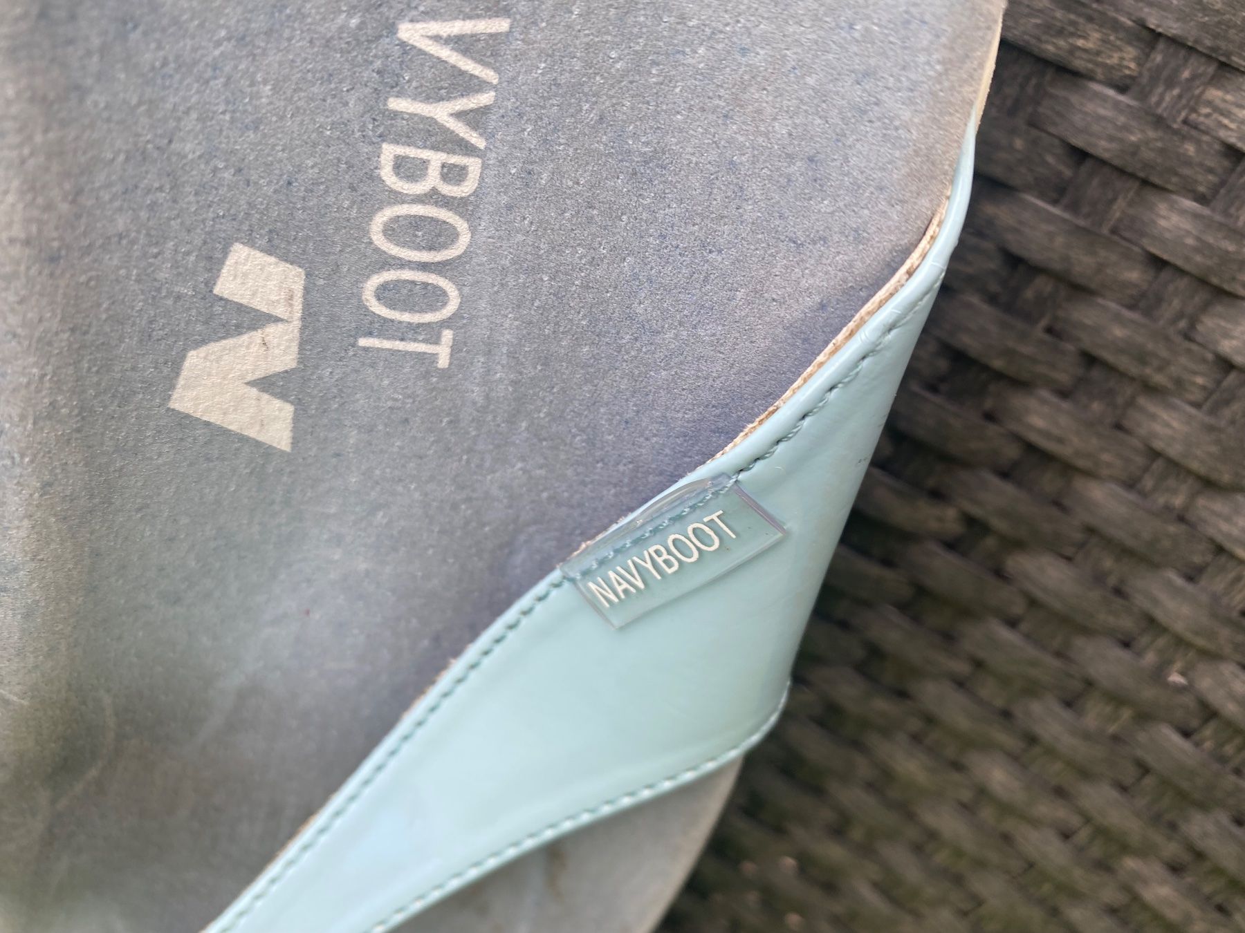Navyboot Damenschuhe: SUMMERTIME - stilvolle/edle NAVYBOOT Flip-Flops, blau, 39 – Gebraucht aus Winkel von ferrari2022 3