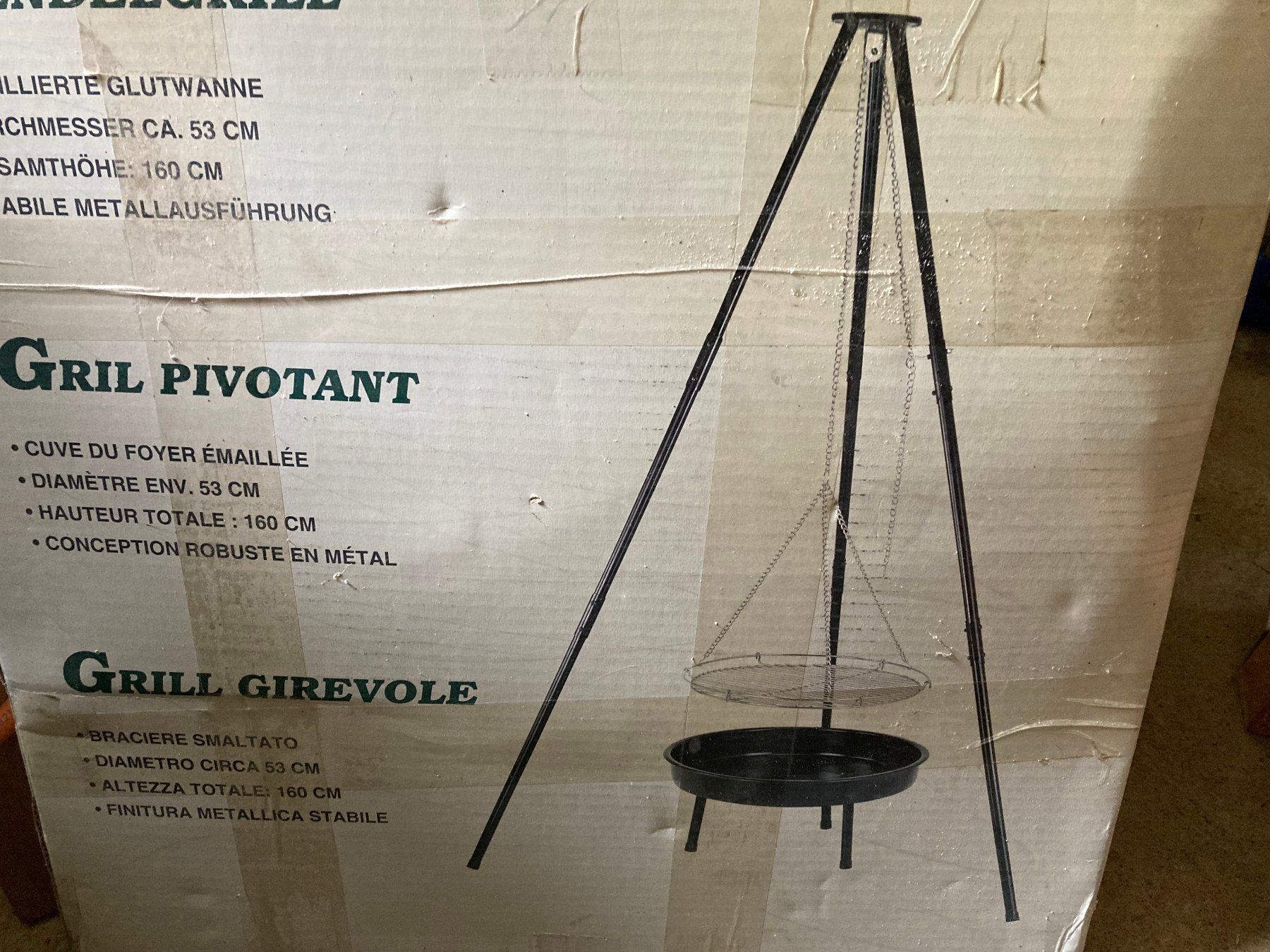 Griglie: Grill, Pendelgrill – Nuovo (secondo la descrizione) da Zeihen venduto da Anja1100 3