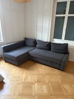 IKEA Friheten Ecksofa mit Bettfunktion & Stauraum, dunkelgr.