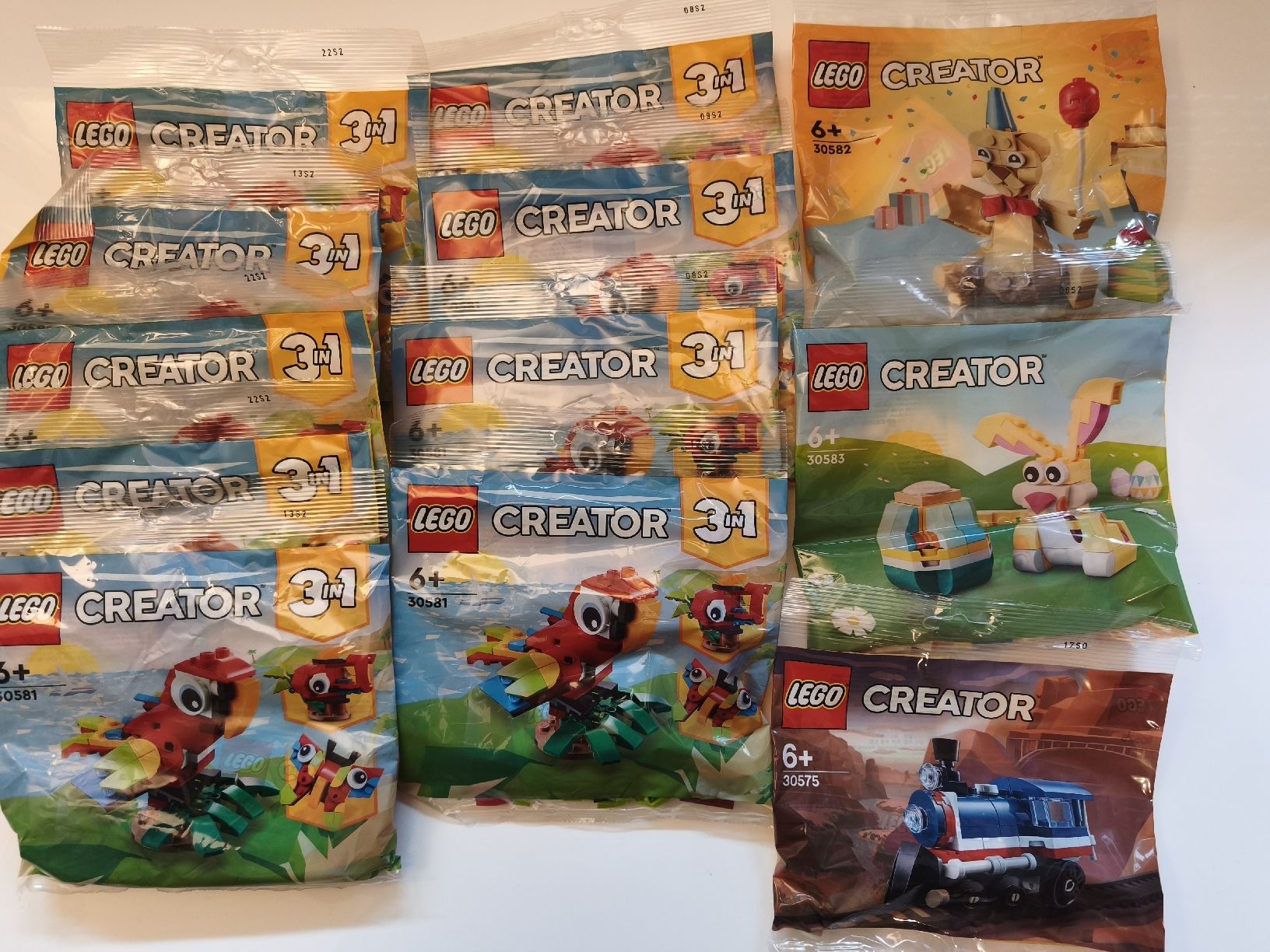 Lego Kit di costruzioni: LEGO Creator 9 mal 30581, 30575, 30583, 30582 – Nuovo (secondo la descrizione) da Rüfenacht BE venduto da Morfius