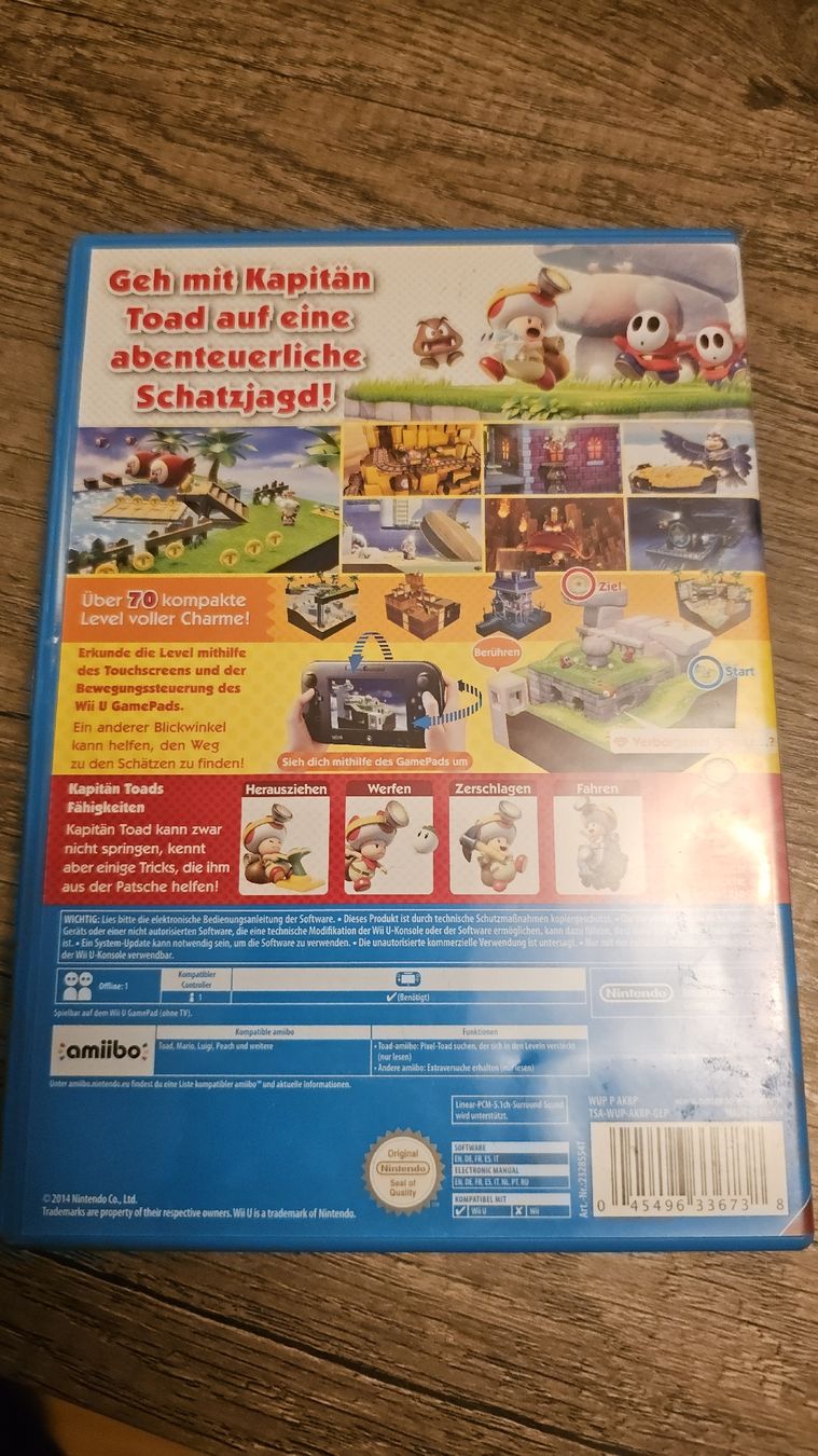 Nintendo Jeux: Captain Toad: Treasure Tracker - Wii U Top Zustand – D'occasion à Basel par Bimgbum 1