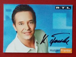 Holger Franke Autogramm signiert Fotopostkarte 10x15cm