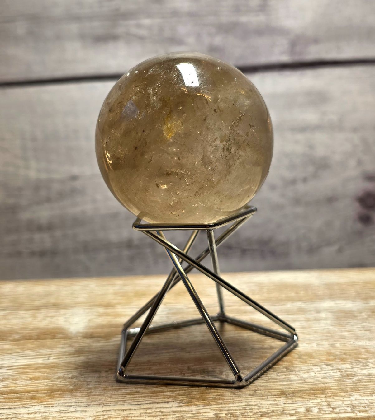 Minerali & Pietre curative: Rauchquarz Kugel 51mm 188g – Nuovo (secondo la descrizione) da Matzingen venduto da Shay_Crystalz