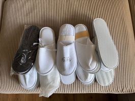 Hotel-Slipper, 10 Paar, neu und ungebraucht