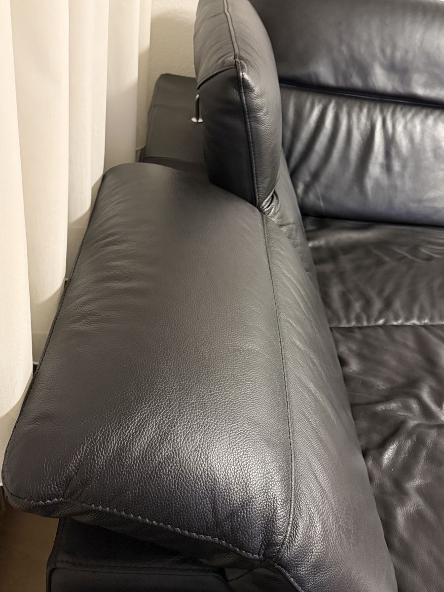 Sofas: Sofa aus echtem Leder – Gebraucht aus Trasadingen von Kaffee.mann 6