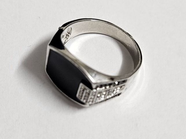 Anelli: Herren Ring silbrig   Gr. US 12 – Nuovo (secondo la descrizione) da Kreuzlingen venduto da RahMal 1