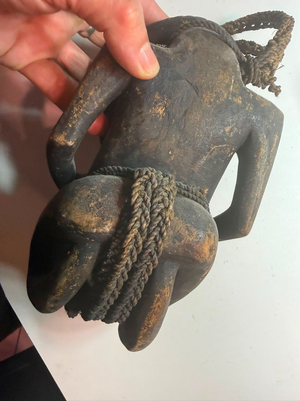 Statuette: Fruchtbarkeit Mutterschaft Fetich Papua Ozeanien – Usato da genève venduto da Isarath 3