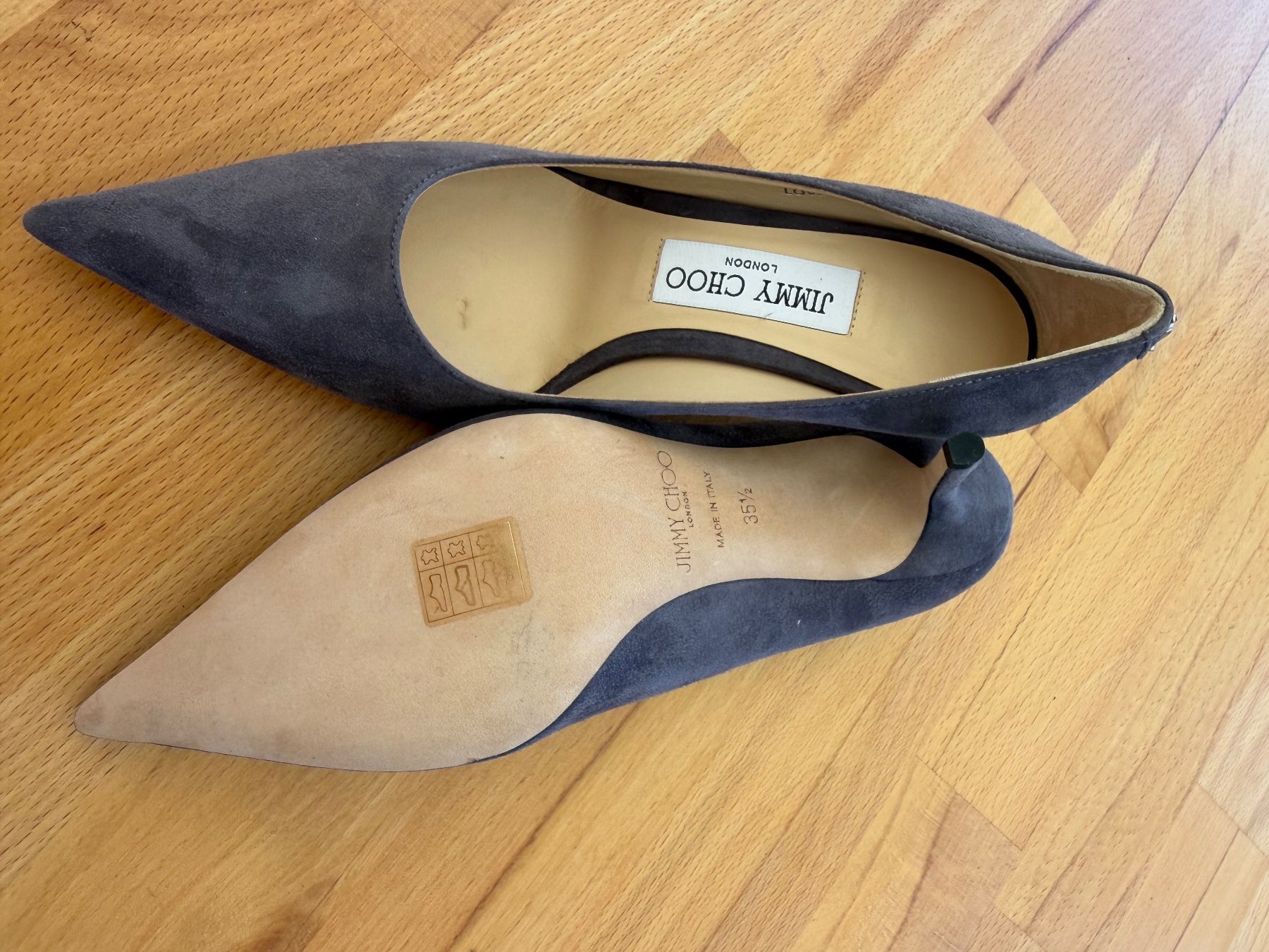 Jimmy Choo Scarpe da donna: Jimmy Choo Taupe – Usato da Lachen SZ venduto da Mavi8808 2