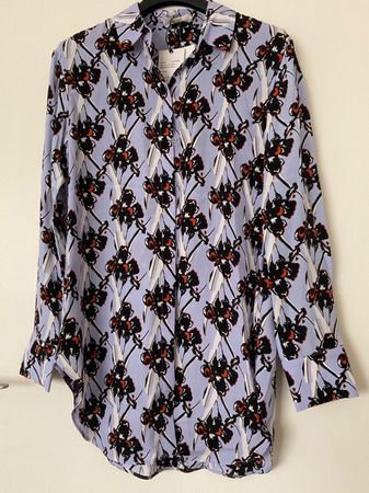 Dorothee Schumacher 40% Seiden Bluse Gr 2 NEU Etikett NP 449