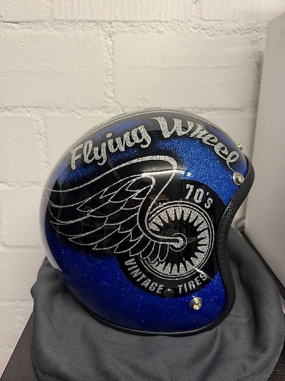 Caschi & visiere: 70s Supreme Jethelm  Motorradhelm - Grösse L – Usato da Herrliberg venduto da gk2_bh6s 1