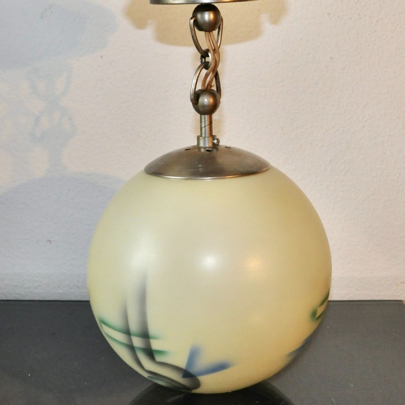 Lampade: Suspension art déco "spritzdekor"  / Design Vintage – Usato da morges venduto da Kus.design 7