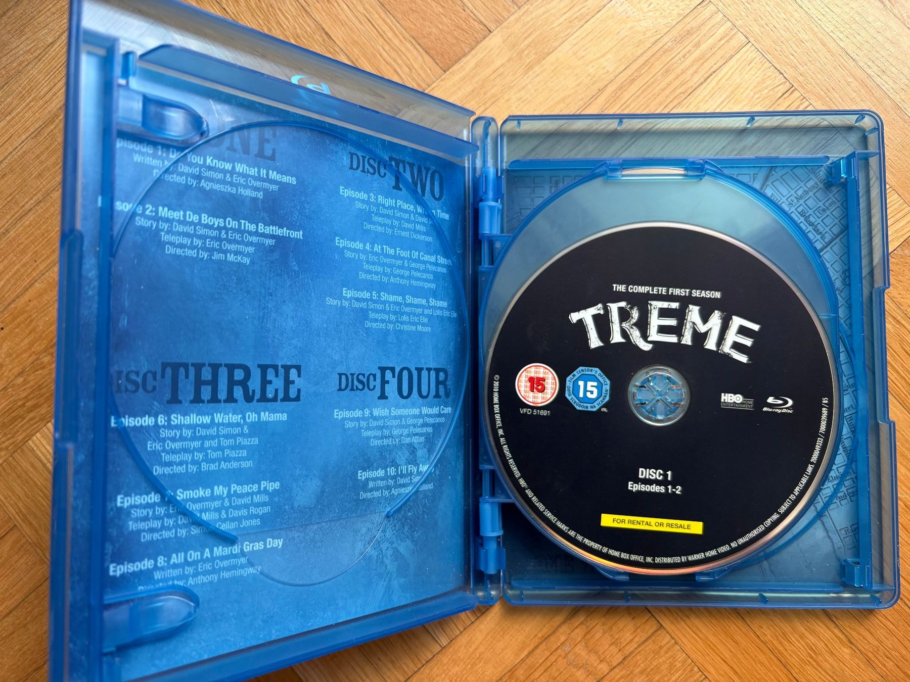 Tutti i DVDs: Treme - The Complete First Season - mit Slipcase - Blu-ray – Usato da Zürich venduto da Malcom 1