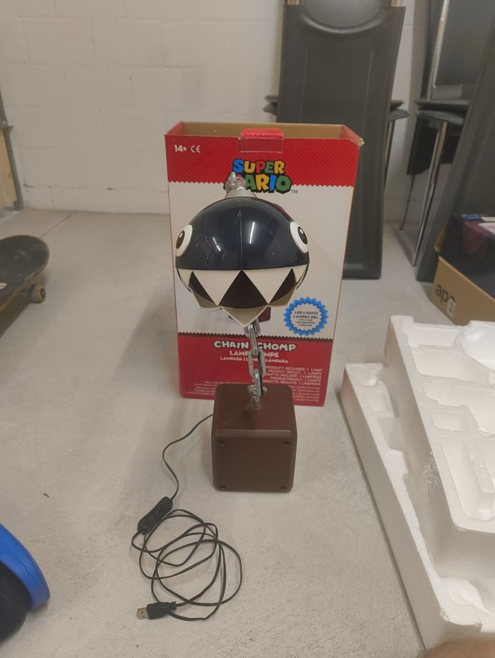 Lampade: RARE Super Mario Lamp Chain Chomp – Nuovo (secondo la descrizione) da Emmenbrücke venduto da mur_gfd9 1
