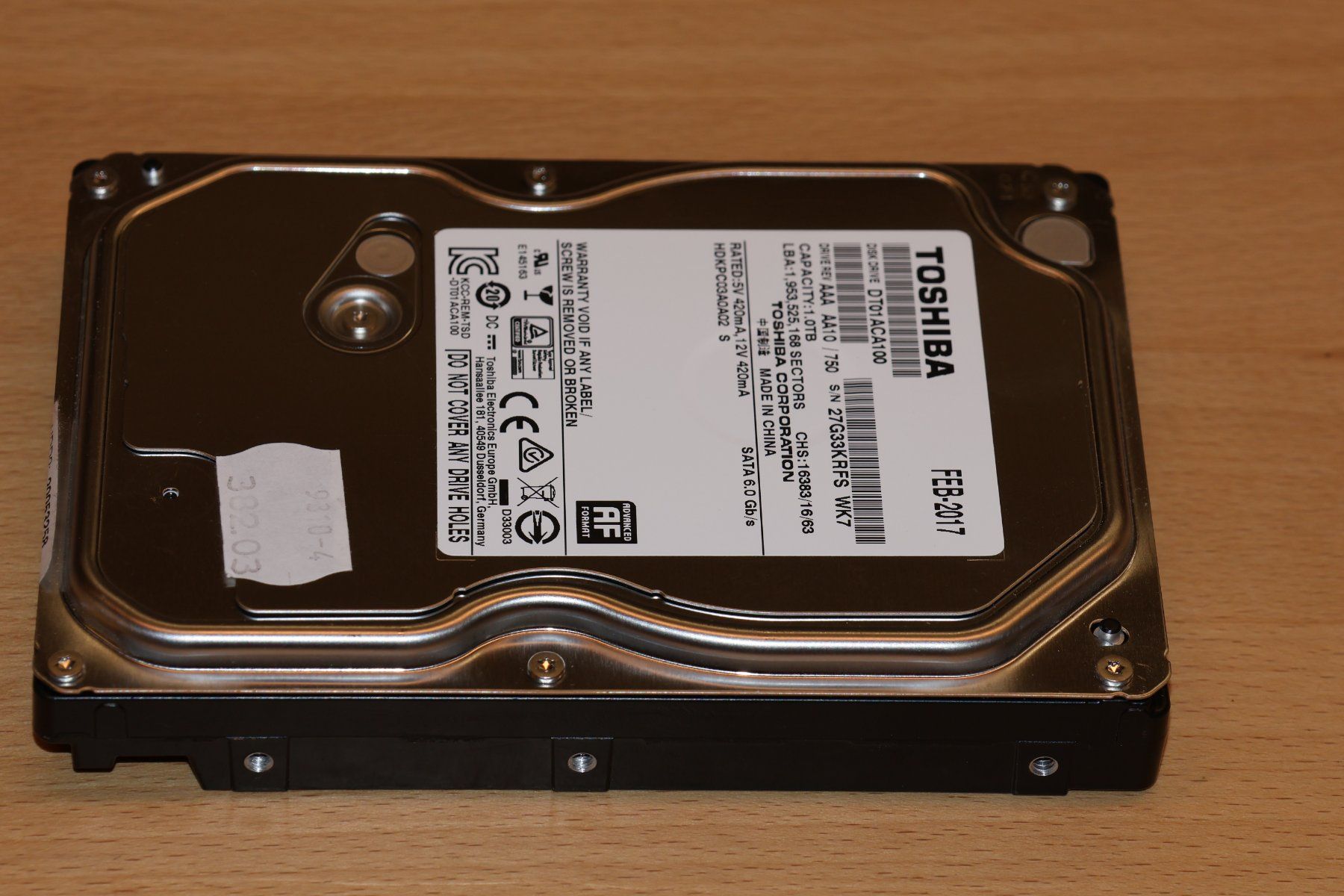 Toshiba Harddisks: Toshiba Hard Disk 1 TB – Gebraucht aus Zürich von Fotograf73 2