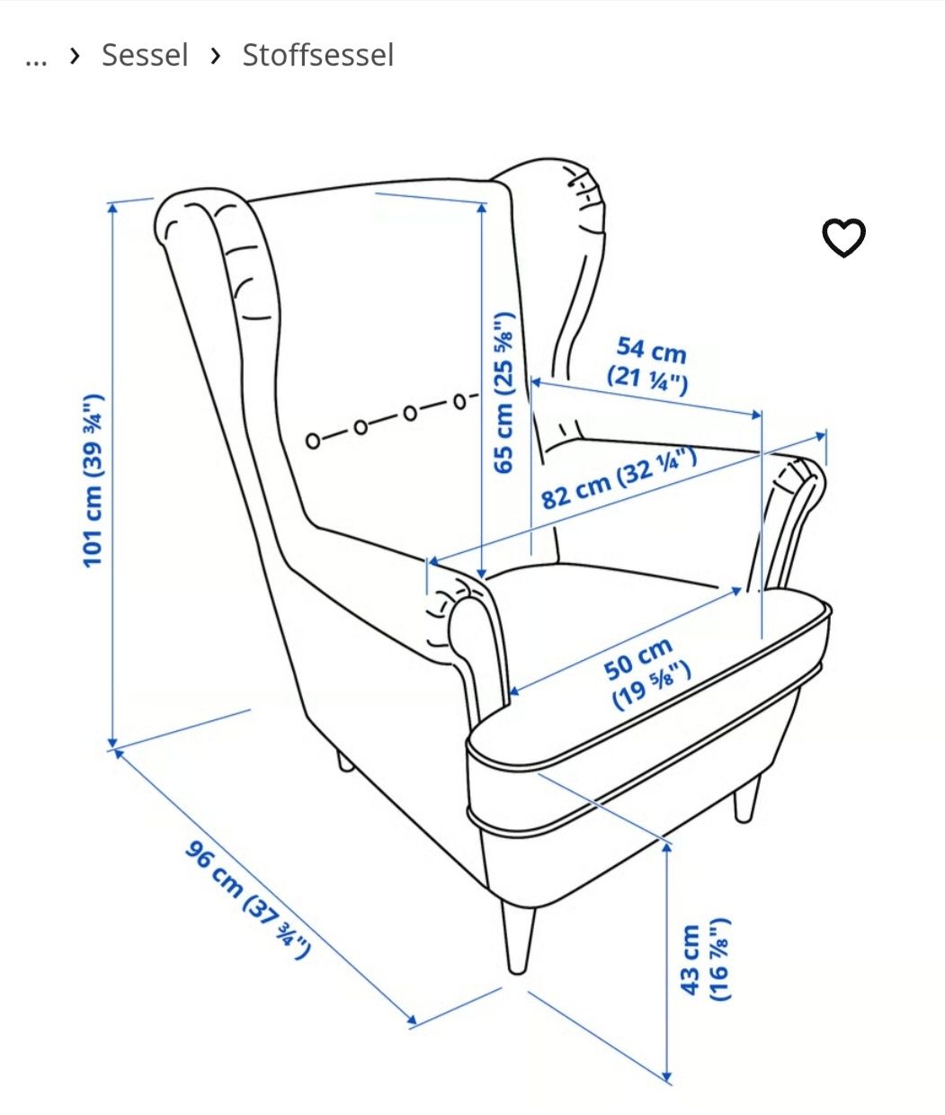 Ikea Sessel: Sessel STRANDOM – Neu (gemäss Beschreibung) aus Basel von Sil_Yes 1