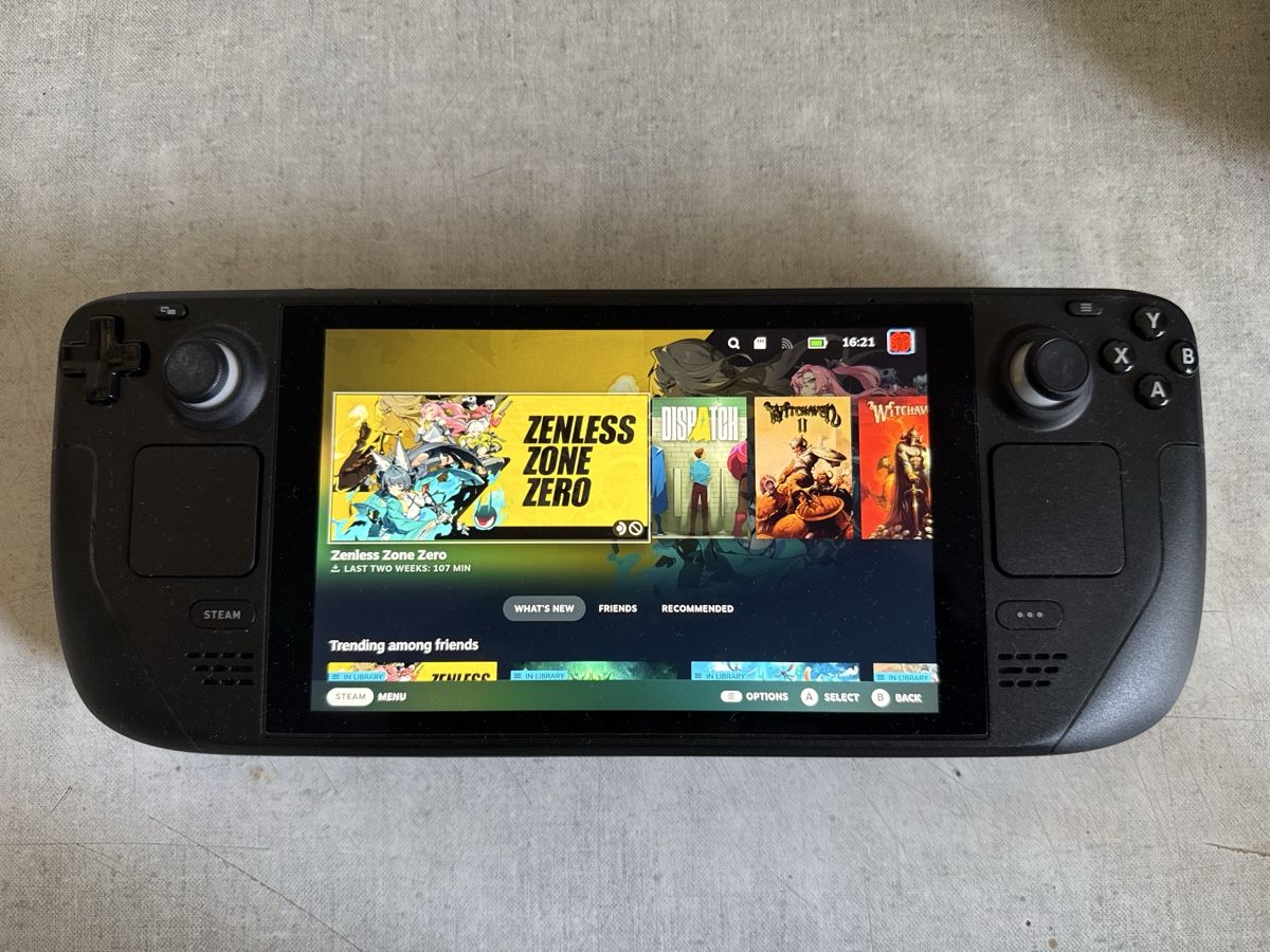 Valve Konsolen: Steam Deck LCD 512GB mit Case – Gebraucht aus Zürich von Dario64