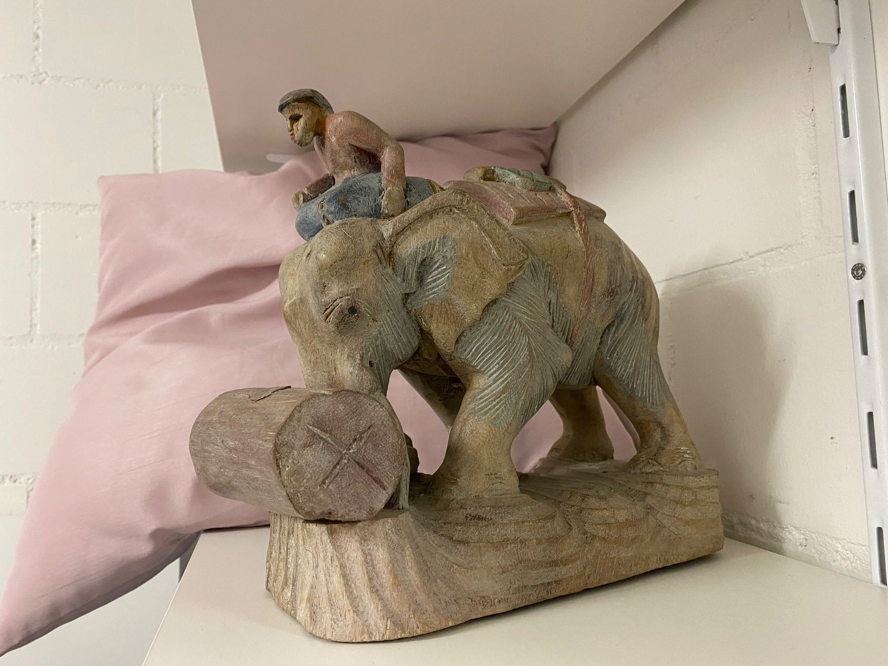 Statuette: Elefantenfigur mit Reiter – Usato da Geuensee venduto da fab_hrz7