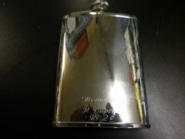 Gourde métallique 6 oz.