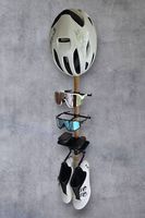 Fahrrad Wandhalterung - Helm, Schuhe & Brillen Organizer