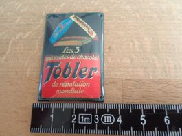 Nostalgie Werbeschild emailliert, Metall für das Puppenhaus/