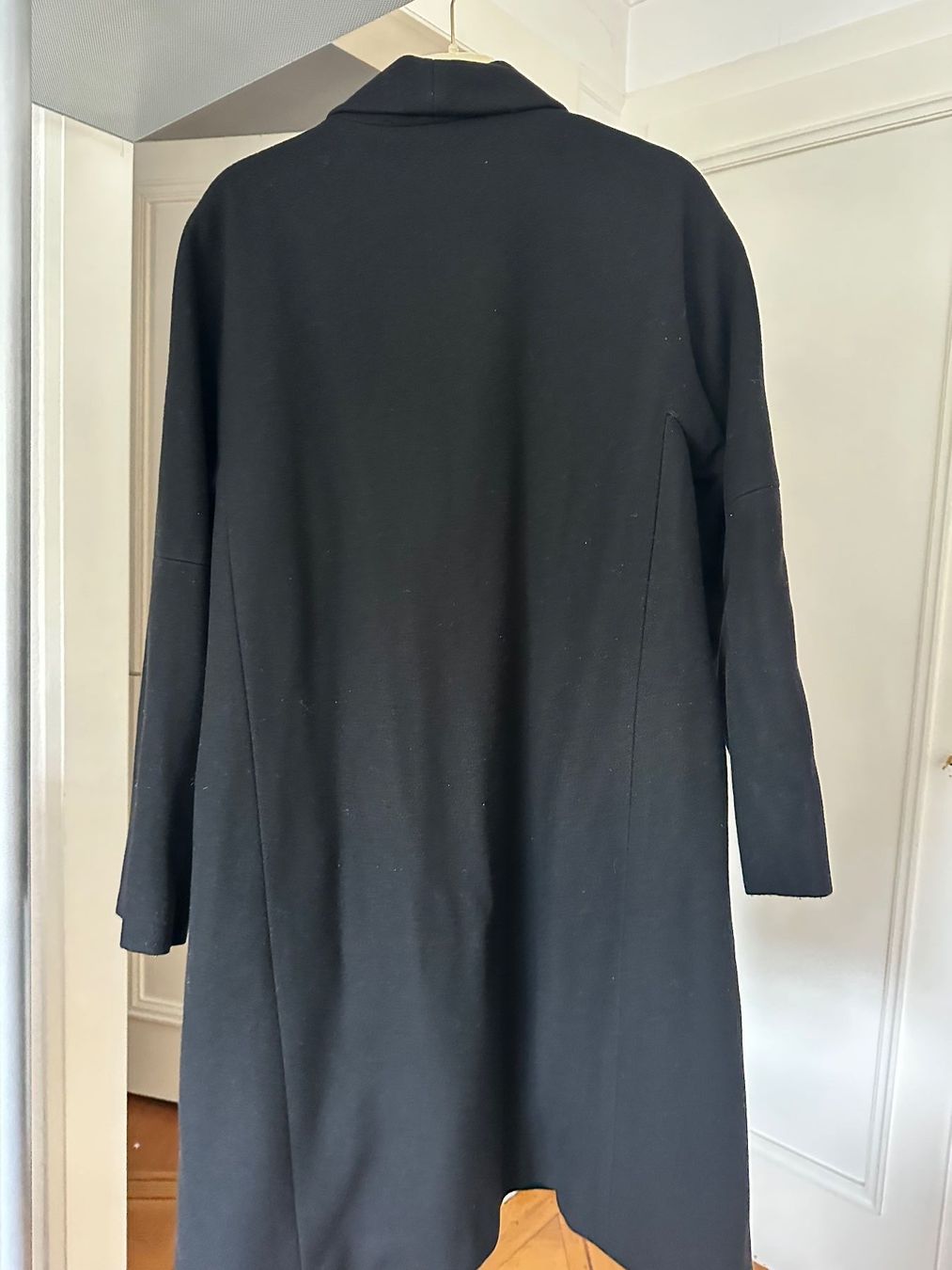 Dries Van Noten Cappotti: Dries van Noten black wool coat size L – Usato da Lausanne venduto da kuroneko86 1