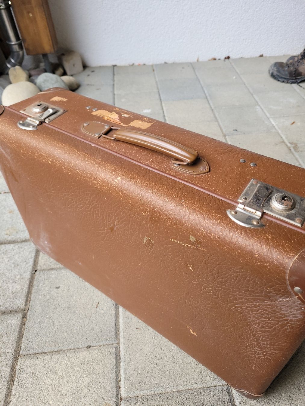 Reisekoffer: Vintage Koffer, Reisegepäck – Gebraucht aus Tegerfelden von Tiggerfreund