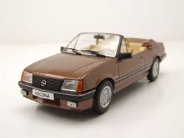 Opel Ascona C Cabriolet 1983-1988 dunkelbraun met. / schwarz