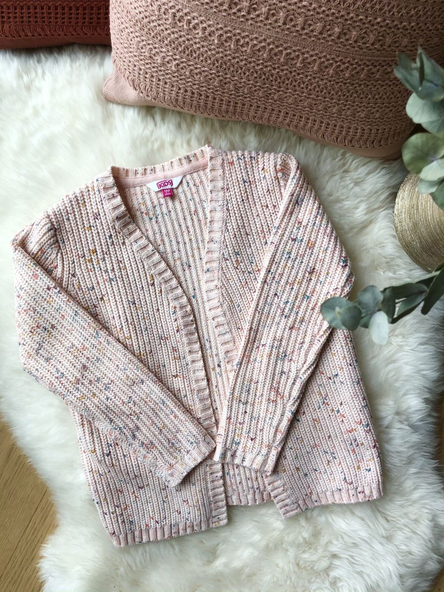 Giacche & Cappotti: Rosa Strickjacke Grösse 122 Top Zustand! – Usato da Obfelden venduto da dafae