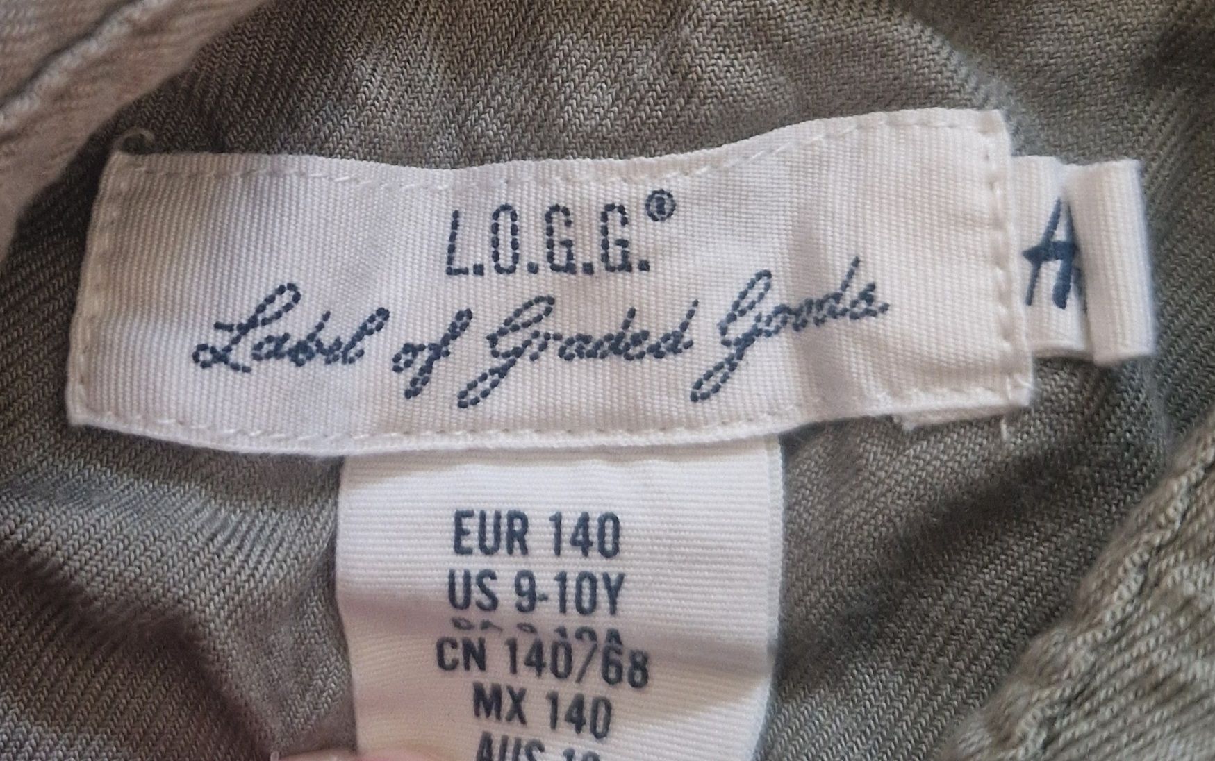 C&A Vestiti & Gonne: H&M L.O.G.G. Kleid in Khaki Gr. 140 – Usato da Muri b. Bern venduto da rol_xtf8 4