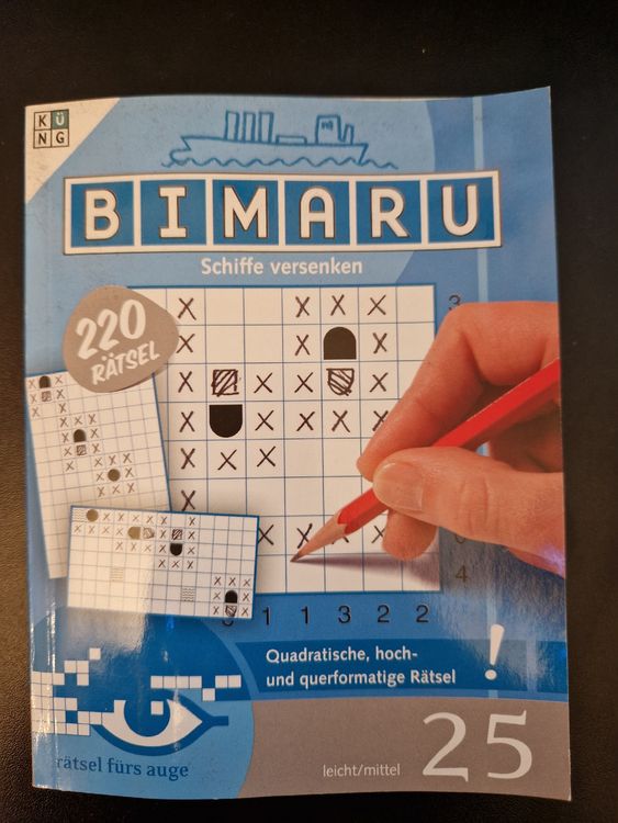 Bimaru Rätselbuch 
