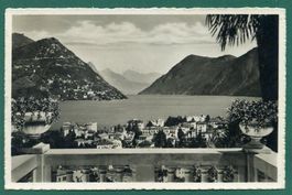 Lugano-Paradiso e Monte Brè, 1947, gelaufen