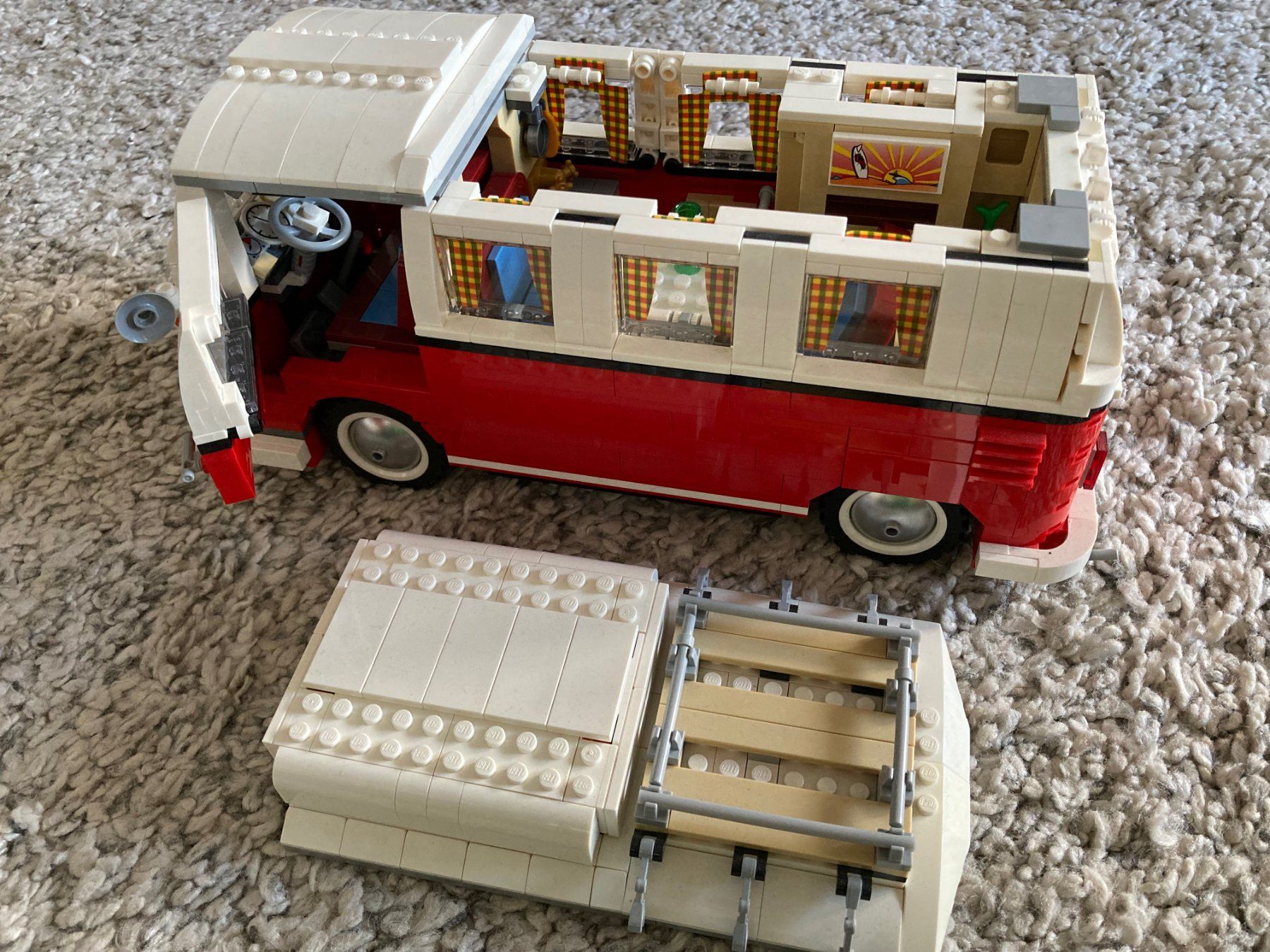 Lego Kit di costruzioni: LEGO-Creator VW T1 Büssli - vollständig – Usato da Menzingen venduto da Pacific_5un 4