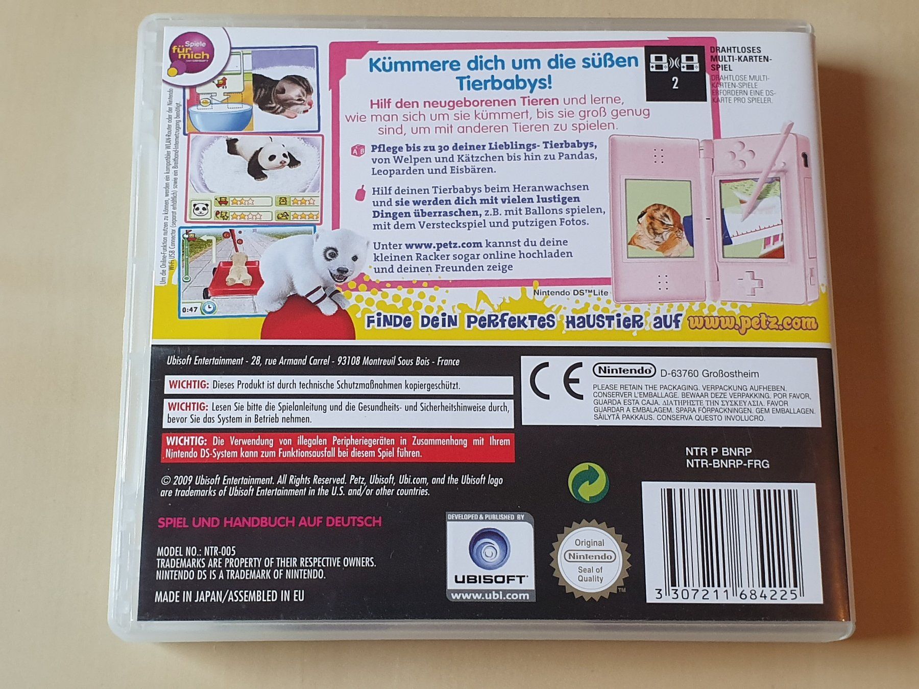 Nintendo Giochi: Petz Meine Tierbabys – Usato da Stansstad venduto da collectorsshop 1