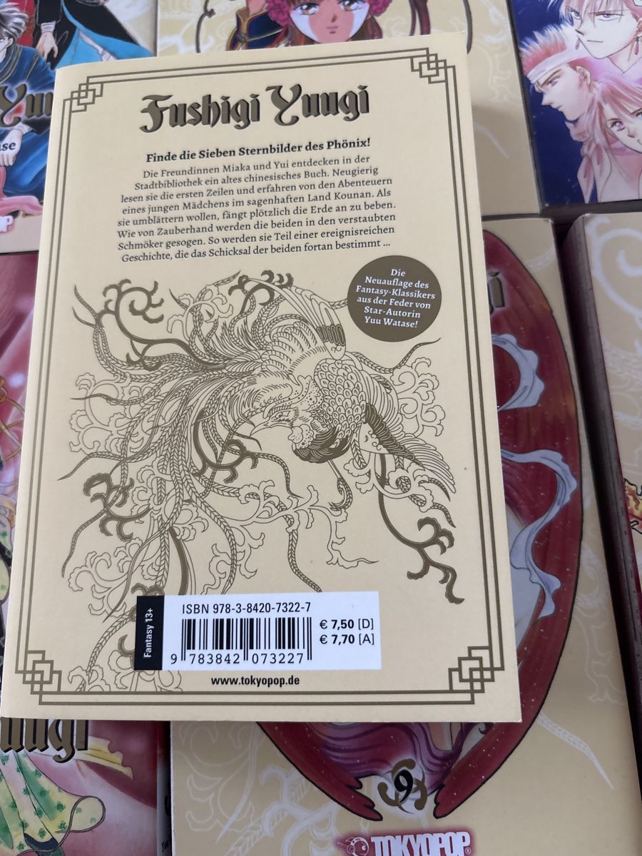 Fumetti: Fushigi Yugi Manga komplett – Usato da Gebenstorf venduto da YunaAngel 2