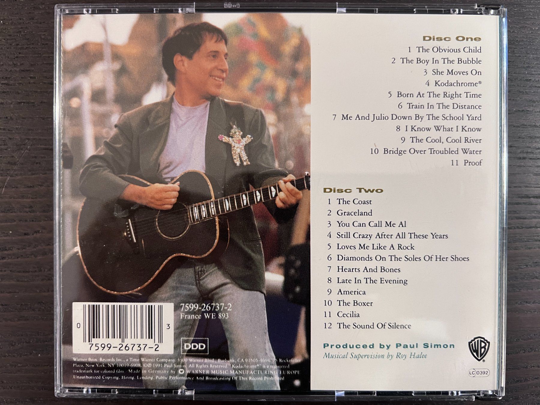 CD: Paul Simon's Concert in the Park – Usato da Zürich venduto da MusikFreunde 1