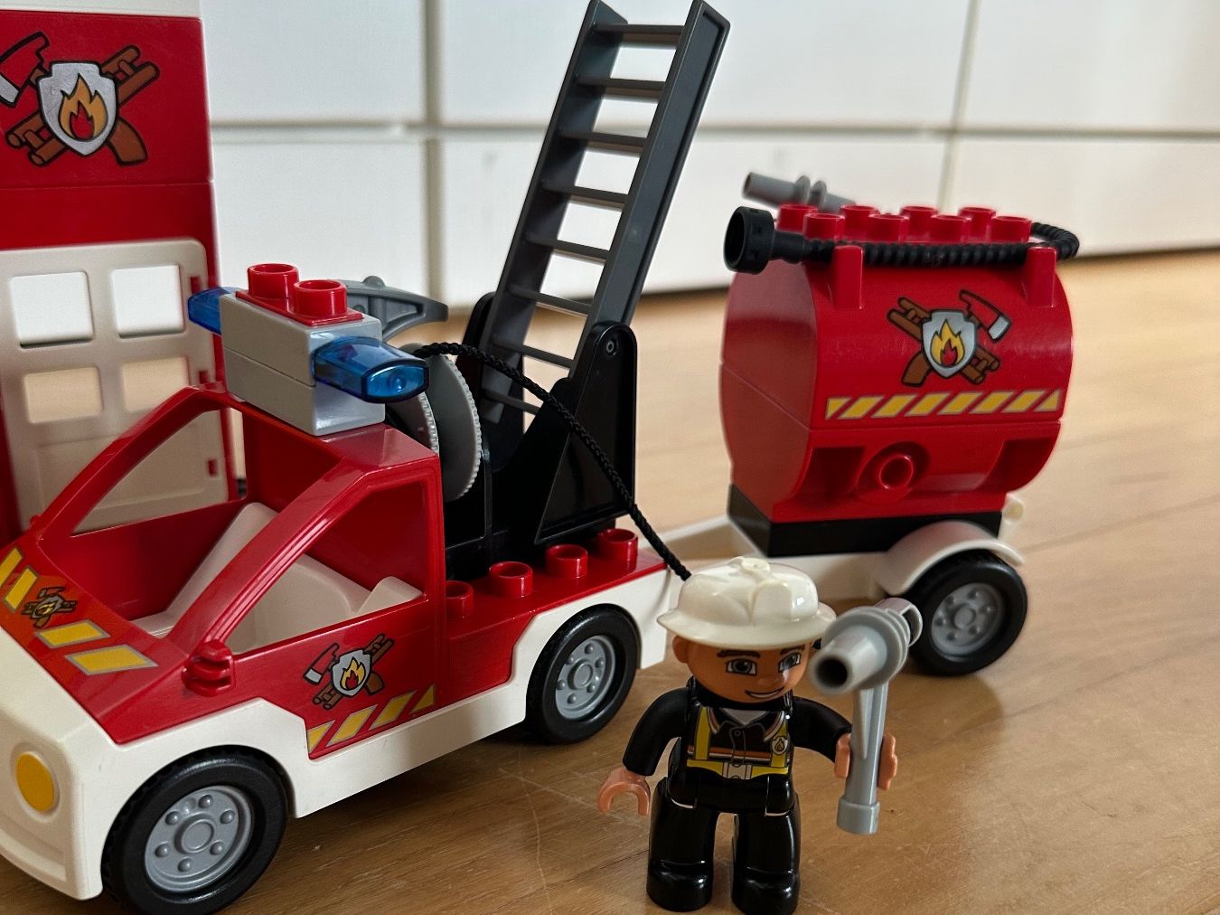 Lego Kit di costruzioni: Lego Duplo 6168 - Feuerwehr – Usato da Ziefen venduto da elika 2