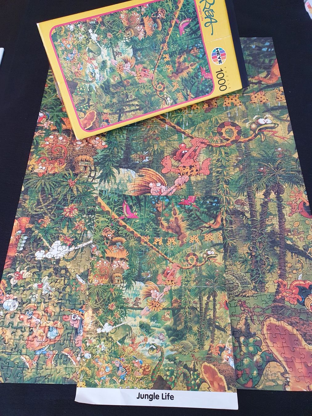 Heye Puzzle: Vintage "Jungle Life" d'excellente qualité, Ryba – Nuovo (secondo la descrizione) da Chavannes-Renens venduto da Aymerico 4