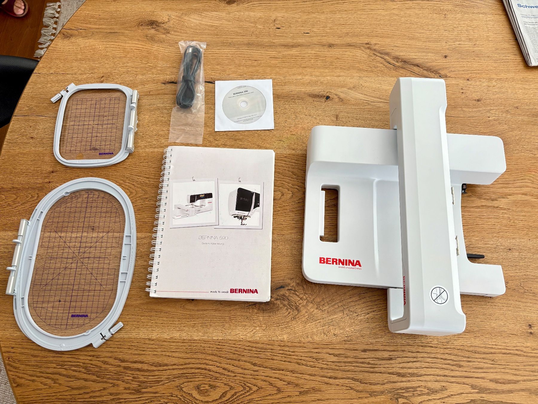 Bernina Nähmaschinen: Bernina Nähmaschinen Stickmodul – Neu (gemäss Beschreibung) aus Rongellen von Maco83 3